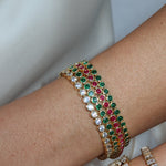 The Countess Waterproof Emerald Bracelet - NOA Jewels - 