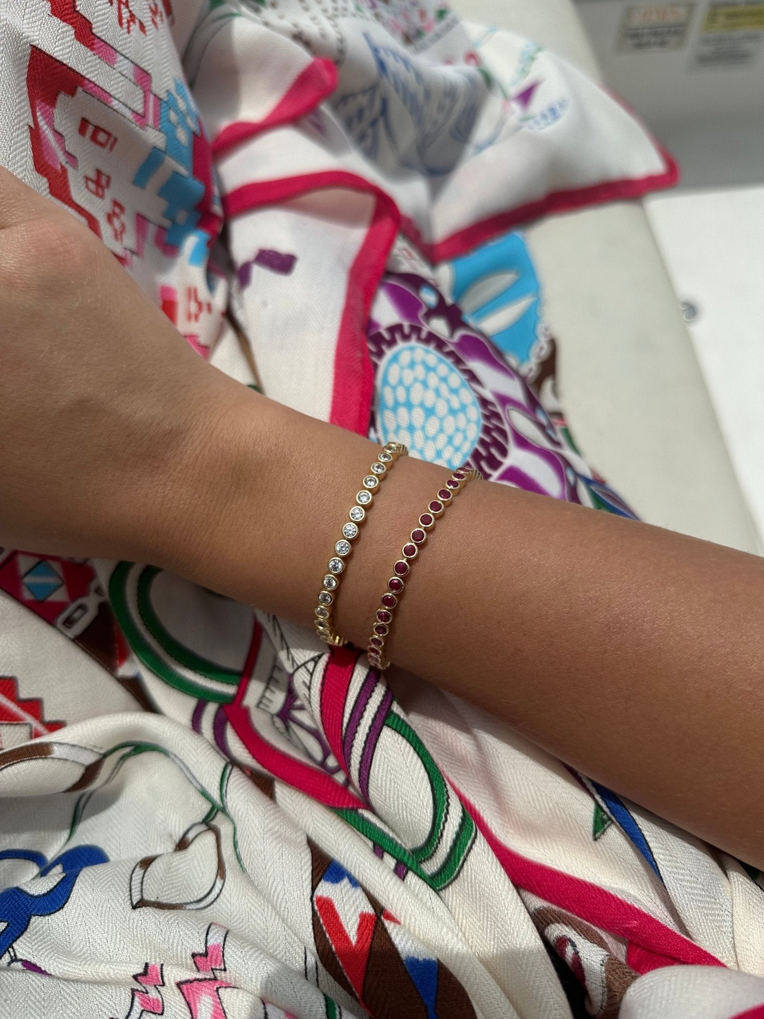 The Countess Waterproof Ruby Bracelet - NOA Jewels - 
