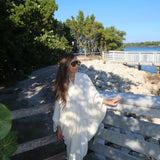 The Cream Drape Dress - NOA Jewels - 