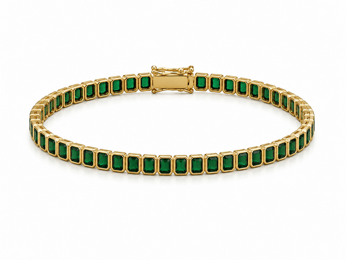 The Duchess Emerald Tennis Bracelet - NOA Jewels -