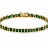 The Duchess Emerald Tennis Bracelet - NOA Jewels -