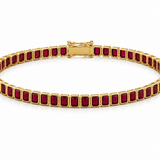 The Duchess Ruby Tennis Bracelet - NOA Jewels -