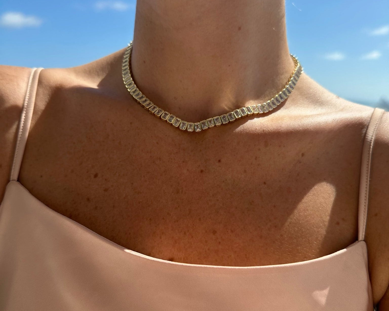 The Duchess Tennis Necklace - NOA Jewels - 