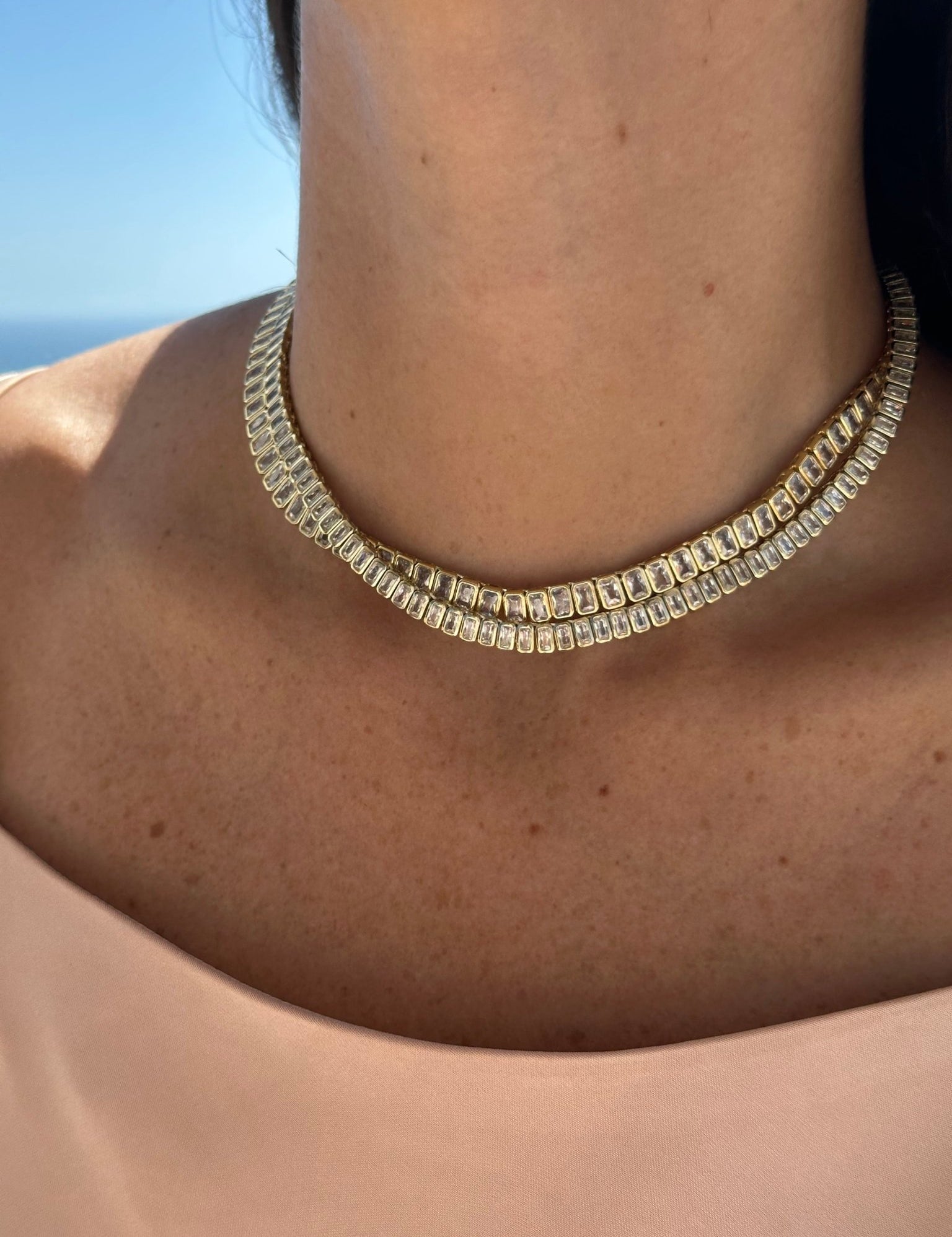 The Duchess Tennis Necklace - NOA Jewels - 