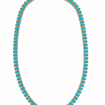 The Duchess Turquoise Tennis Necklace - NOA Jewels -