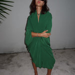 The Emerald Drape Dress - NOA Jewels - 