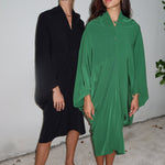 The Emerald Drape Dress - NOA Jewels - 