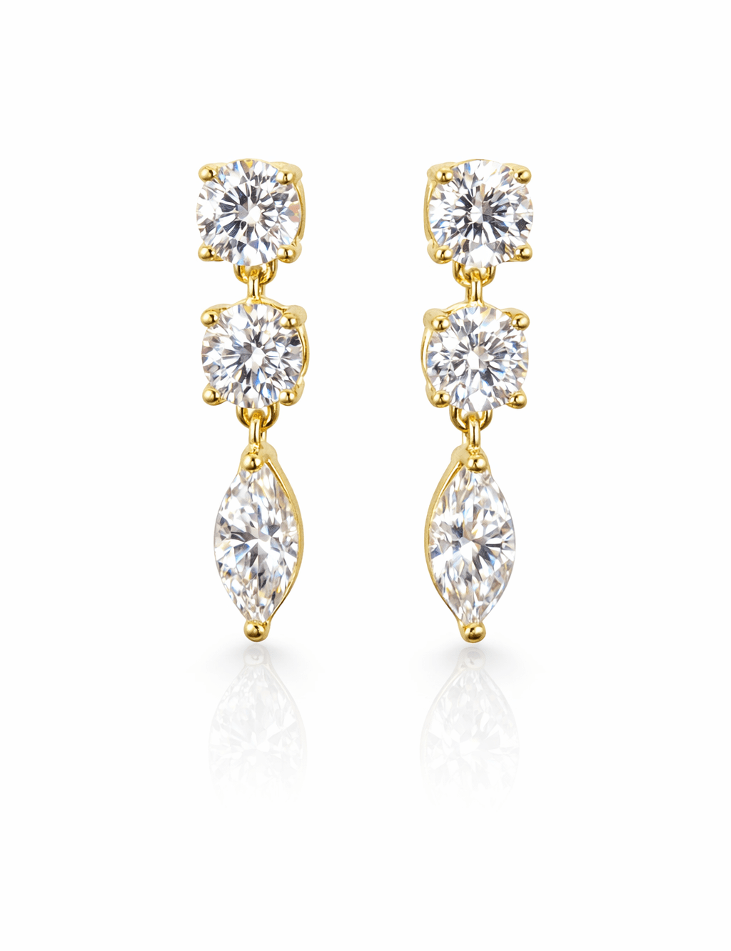 Triad Marquise Drop - NOA Jewels - 