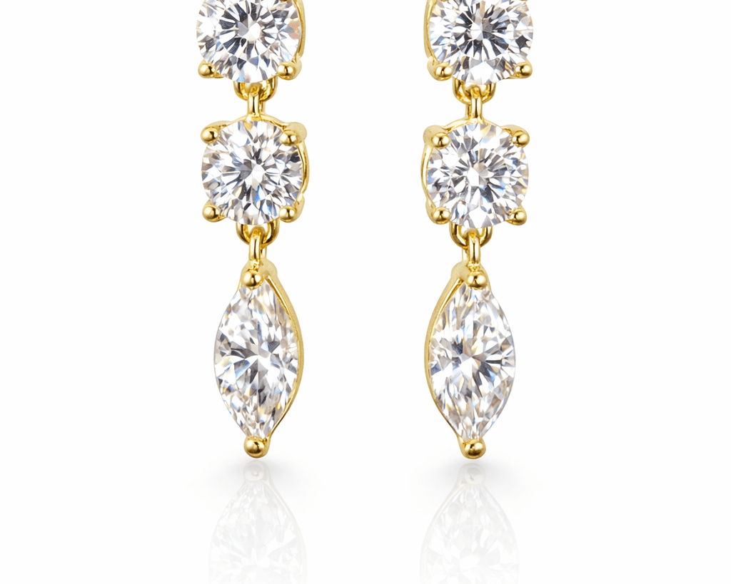 Triad Marquise Drop - NOA Jewels - 