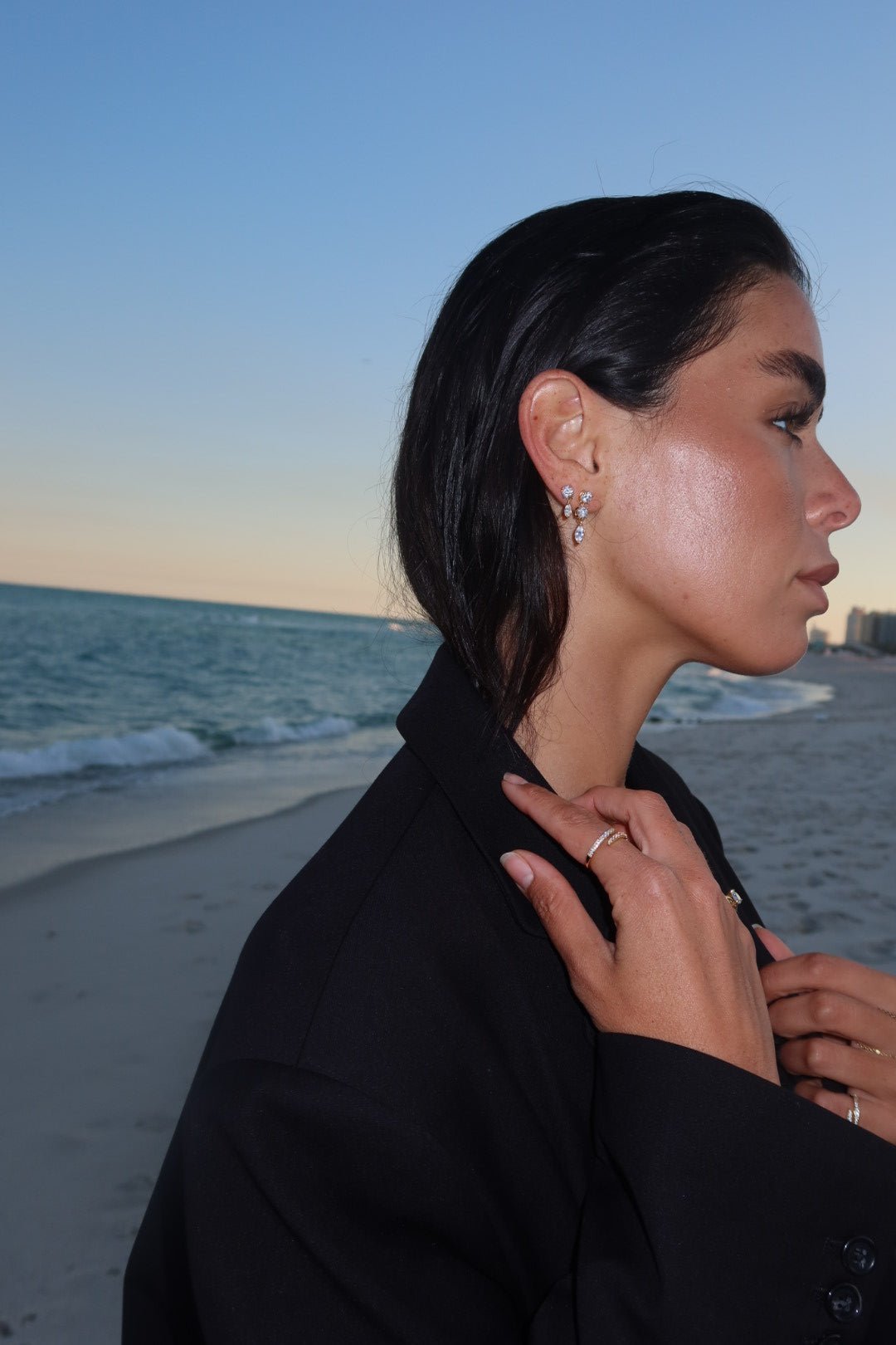 Triad Marquise Drop - NOA Jewels - 