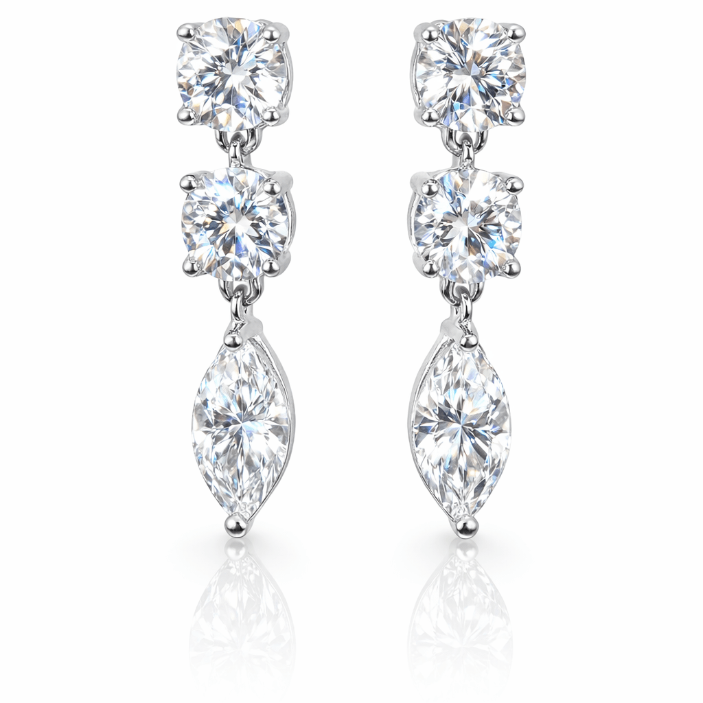 Triad Marquise Drop - NOA Jewels - 