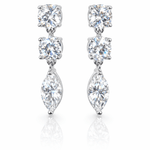 Triad Marquise Drop - NOA Jewels - 