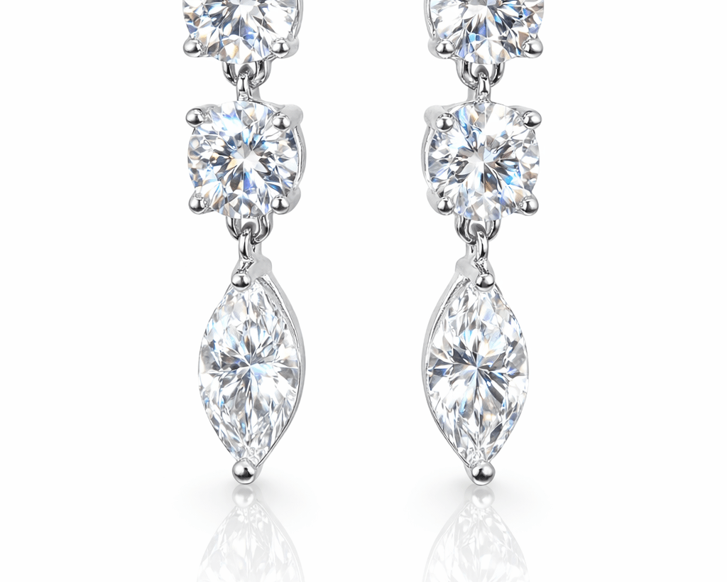 Triad Marquise Drop - NOA Jewels - 