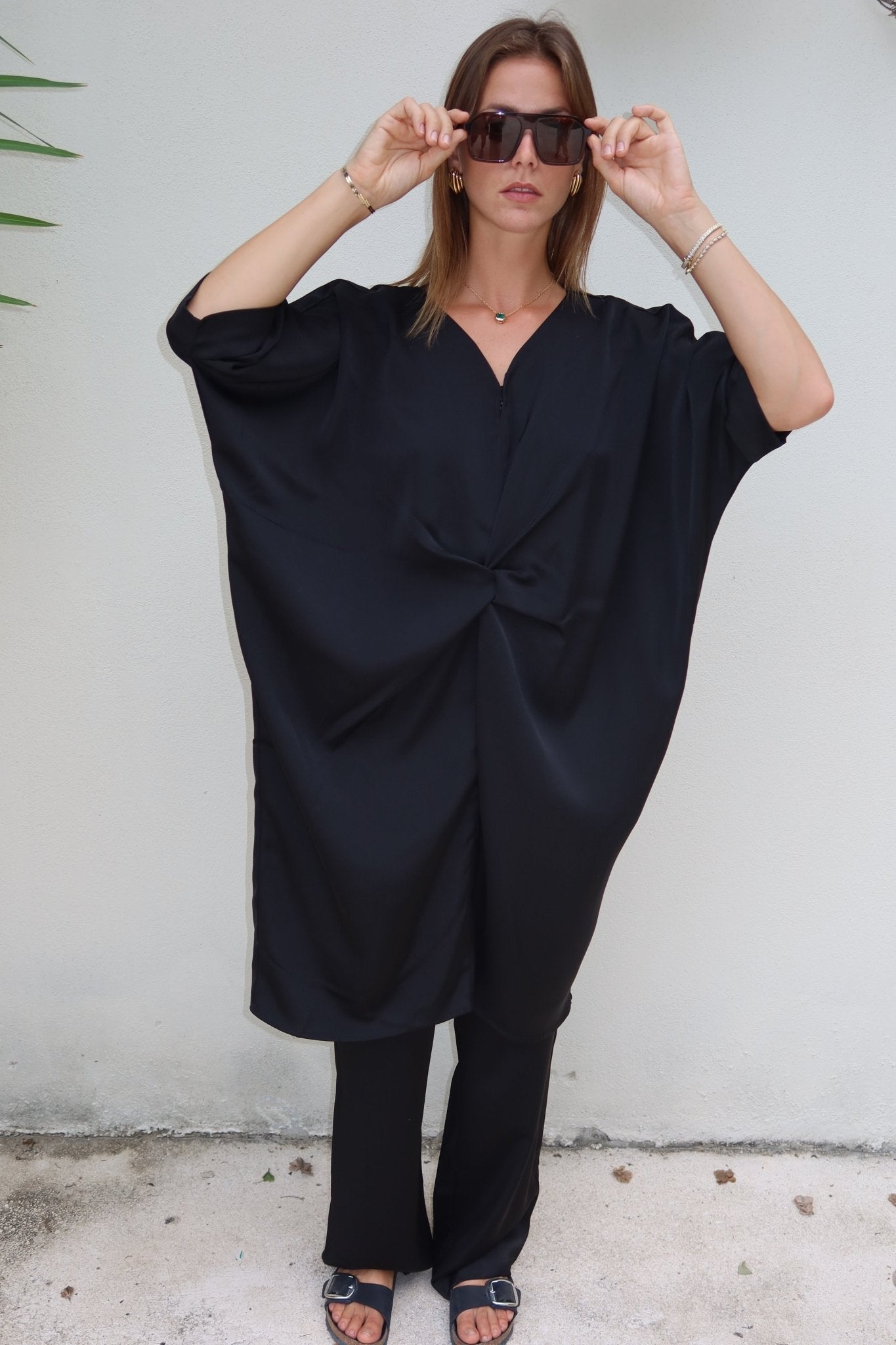 V Dress Black - NOA Jewels - 