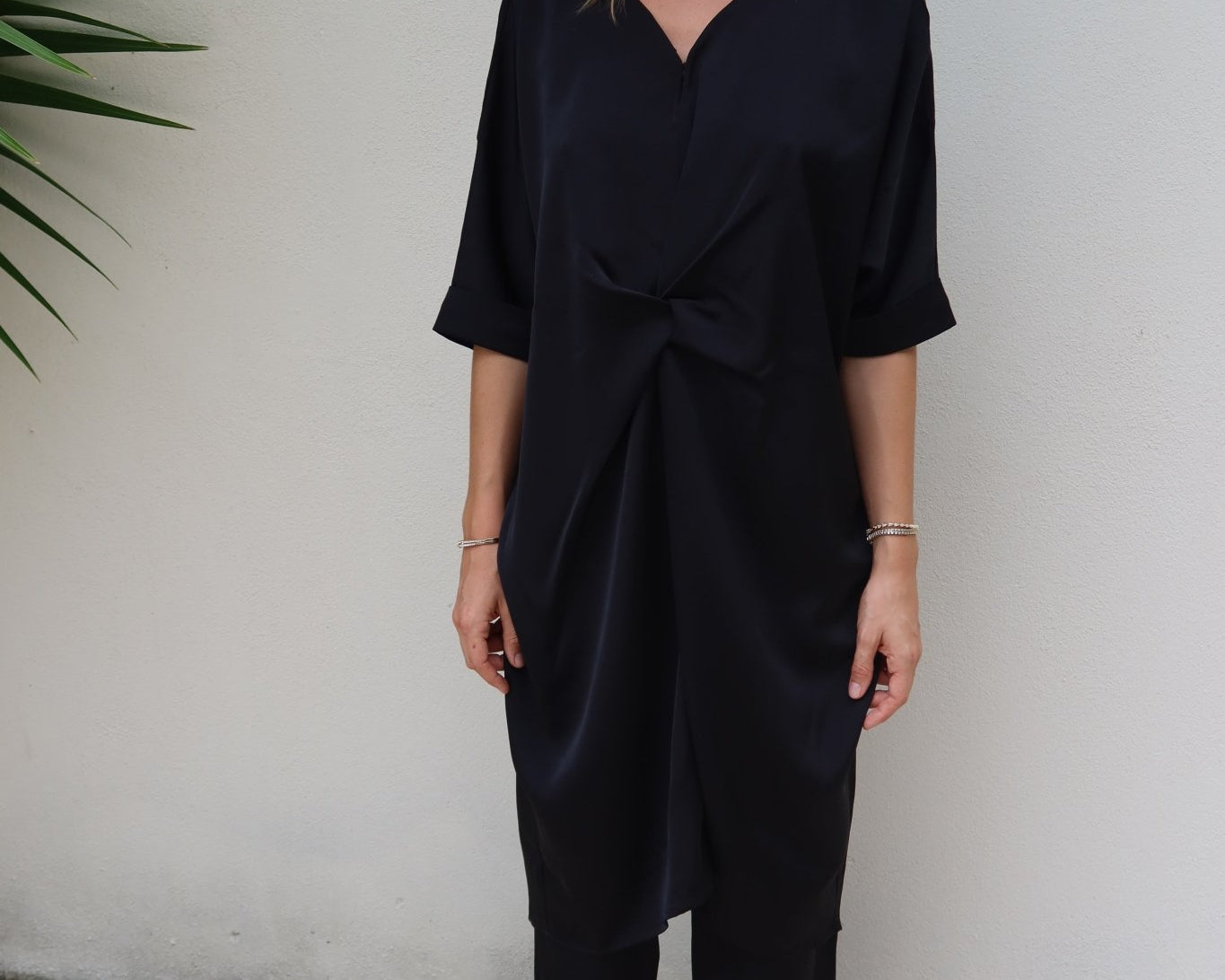 V Dress Black - NOA Jewels - 