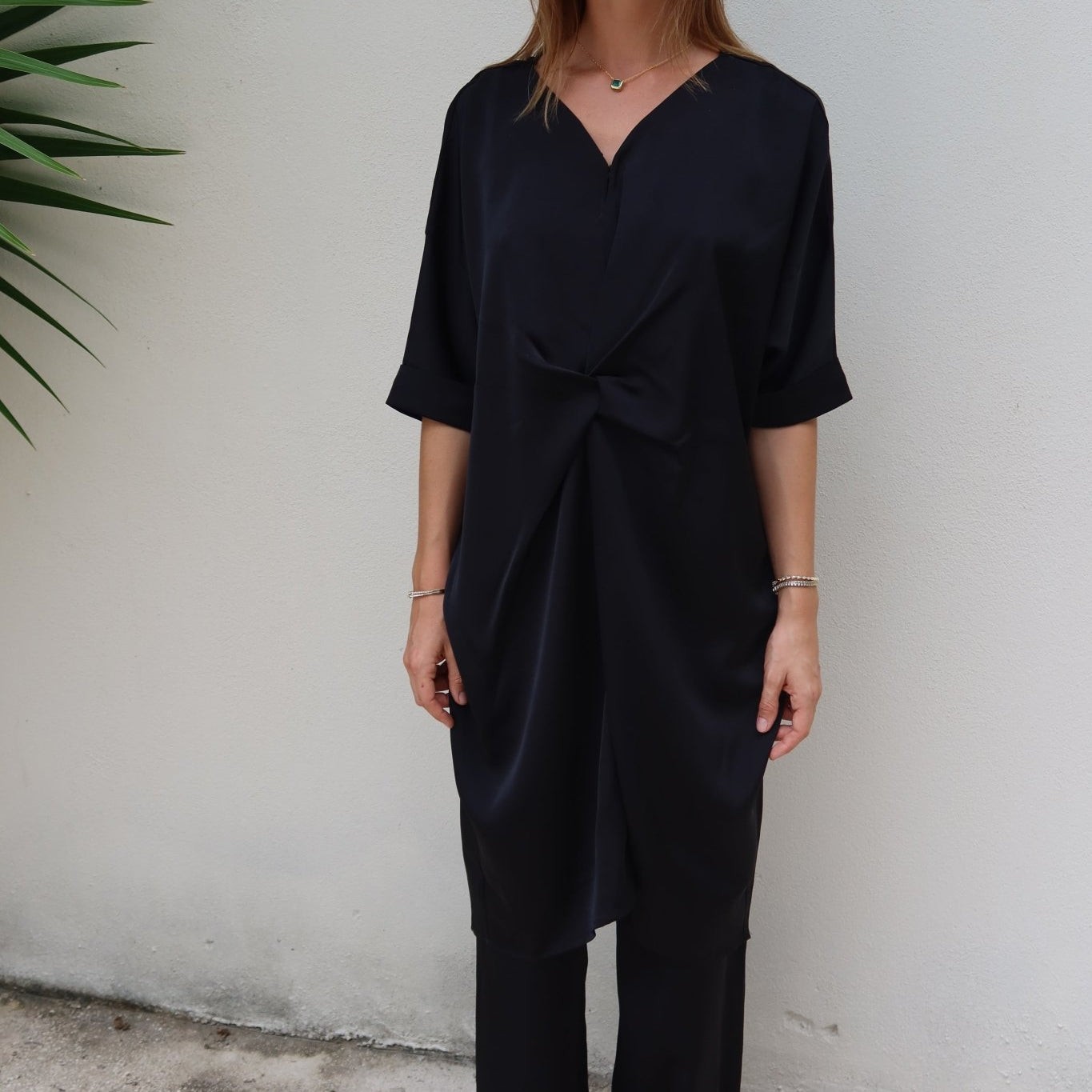 V Dress Black - NOA Jewels - 