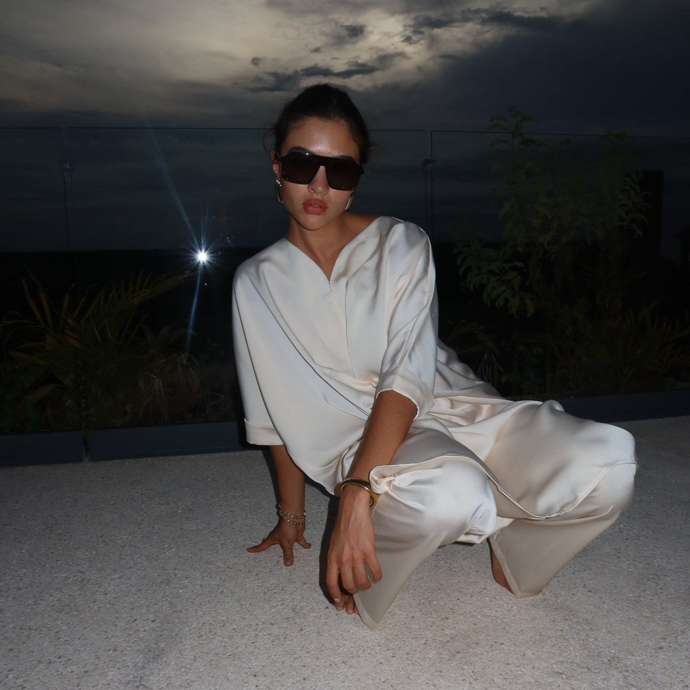 V Dress Cream - NOA Jewels - 
