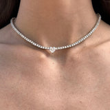 Heart Tennis Choker