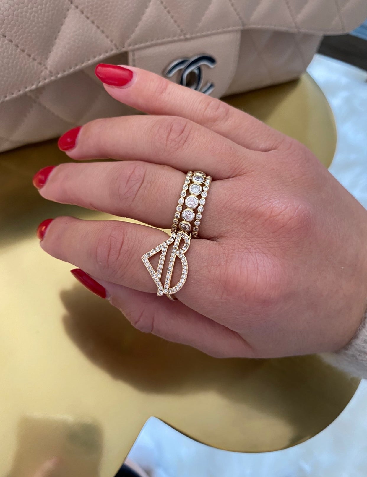 Bezel Ring - NOA -