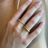 Chain Drop Rings - NOA Jewels -