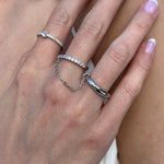 Chain Drop Rings - NOA Jewels -