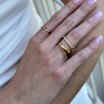 Chain Drop Rings - NOA Jewels -
