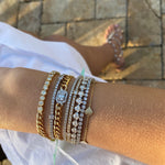 Cuban Link and Diamond Bracelet - NOA -