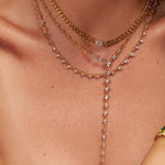 Dangling Diamond Necklace - NOA -