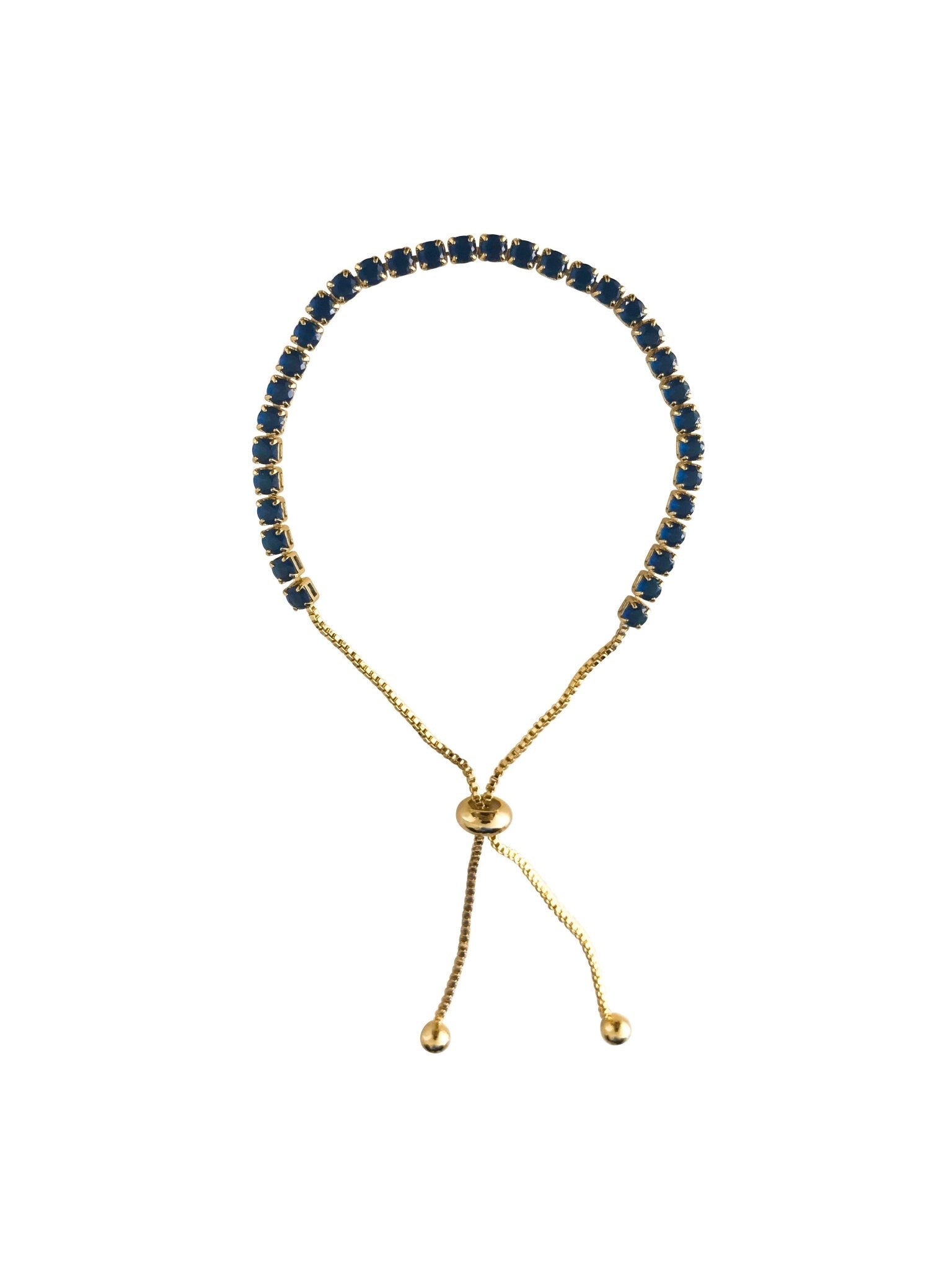 Dark Sapphire Tennis Bracelet - NOA - Bracelet