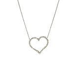 Diamond Heart Necklace - NOA -