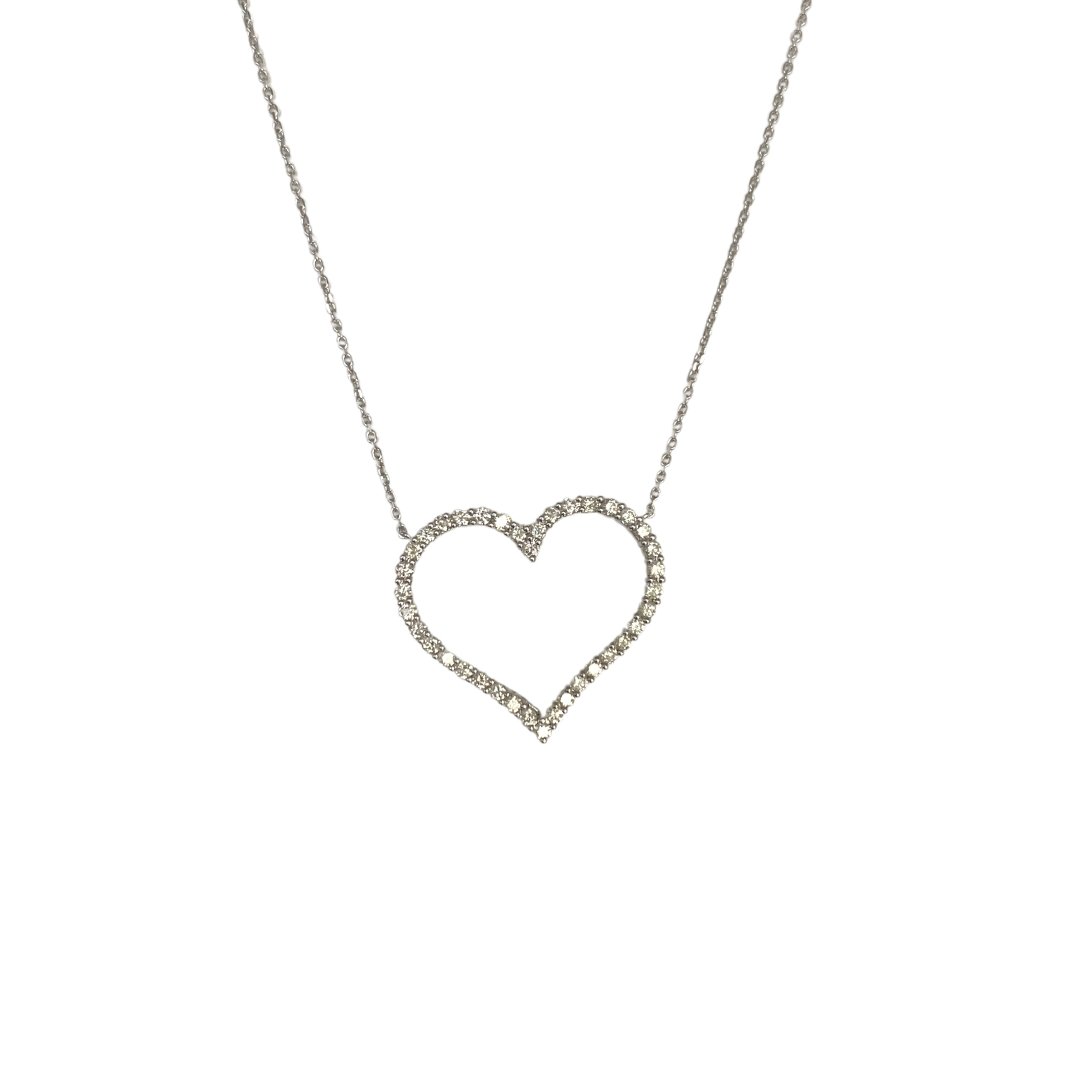 Diamond Heart Necklace - NOA -