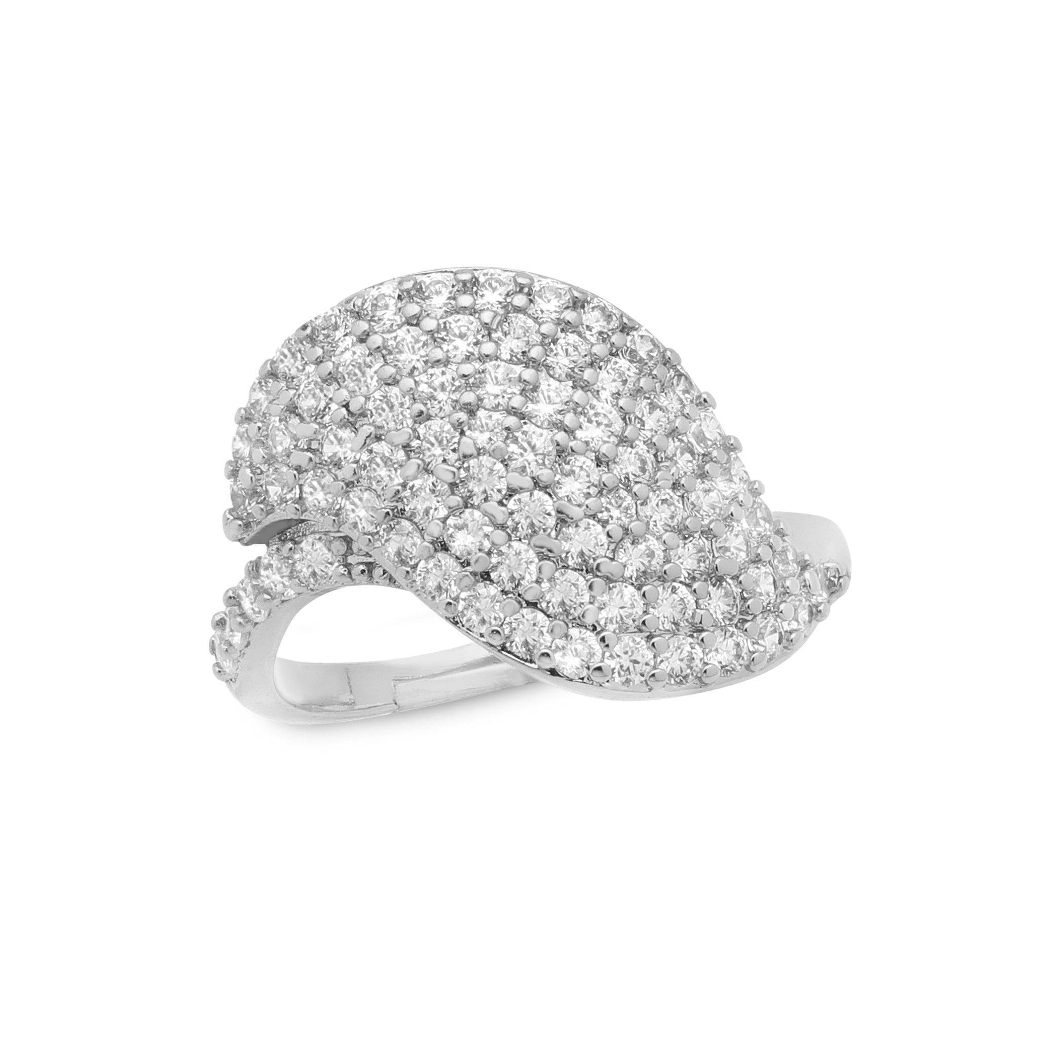 Diamond Leaf Ring - NOA Jewels -