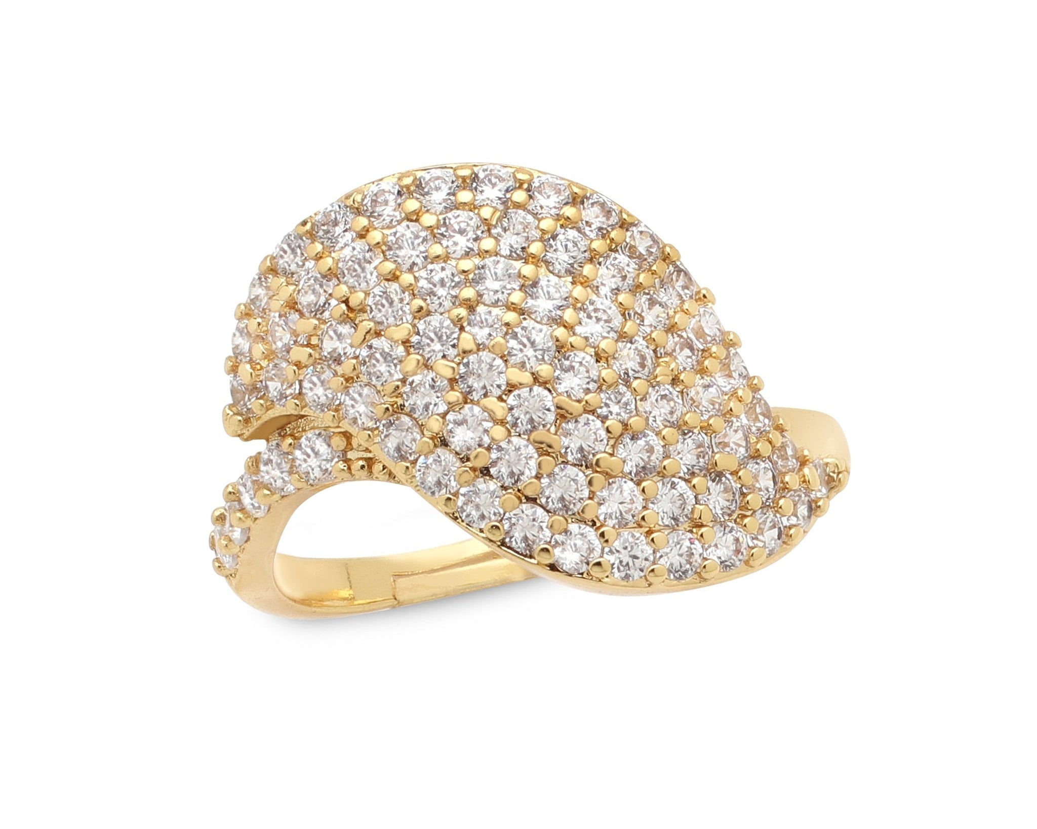 Diamond Leaf Ring - NOA Jewels -