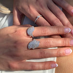 Diamond Leaves Ring - NOA Jewels -