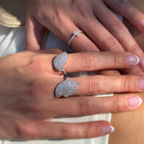 Diamond Leaves Ring - NOA Jewels -