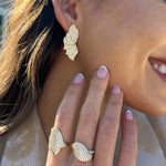 Diamond Leaves Ring - NOA Jewels -