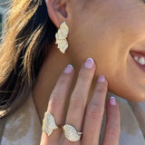 Diamond Leaves Ring - NOA Jewels -