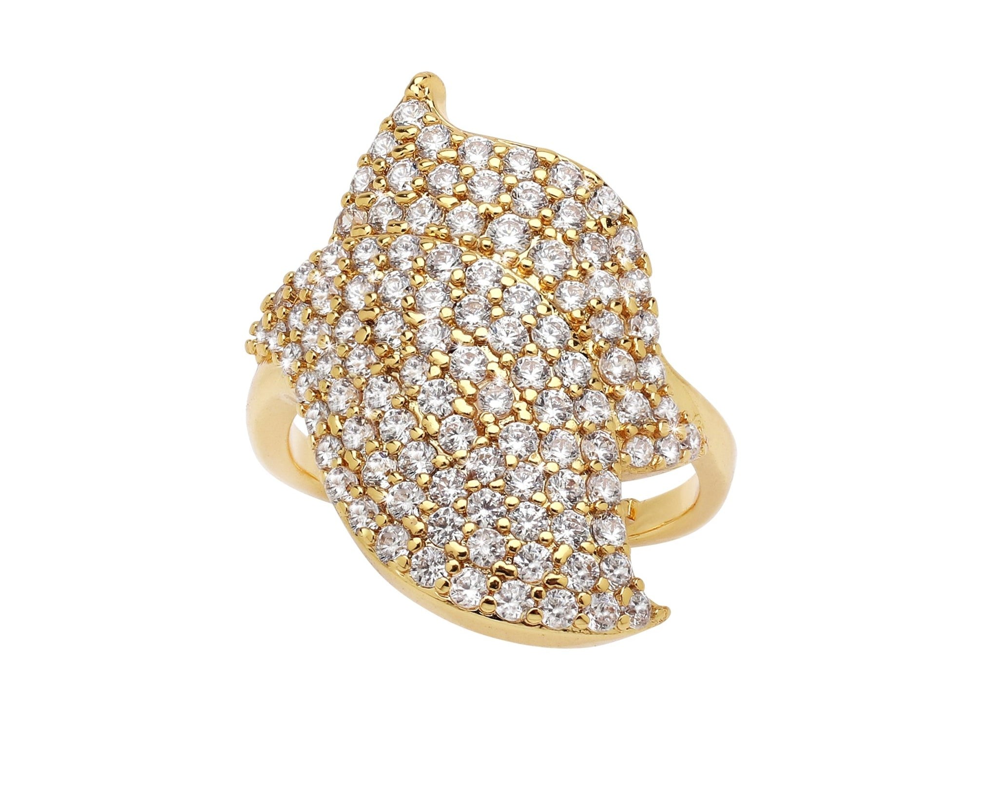 Diamond Leaves Ring - NOA Jewels -