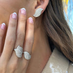 Diamond Leaves Ring - NOA Jewels -