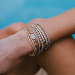 Diamond Tennis Station Bracelet - NOA -