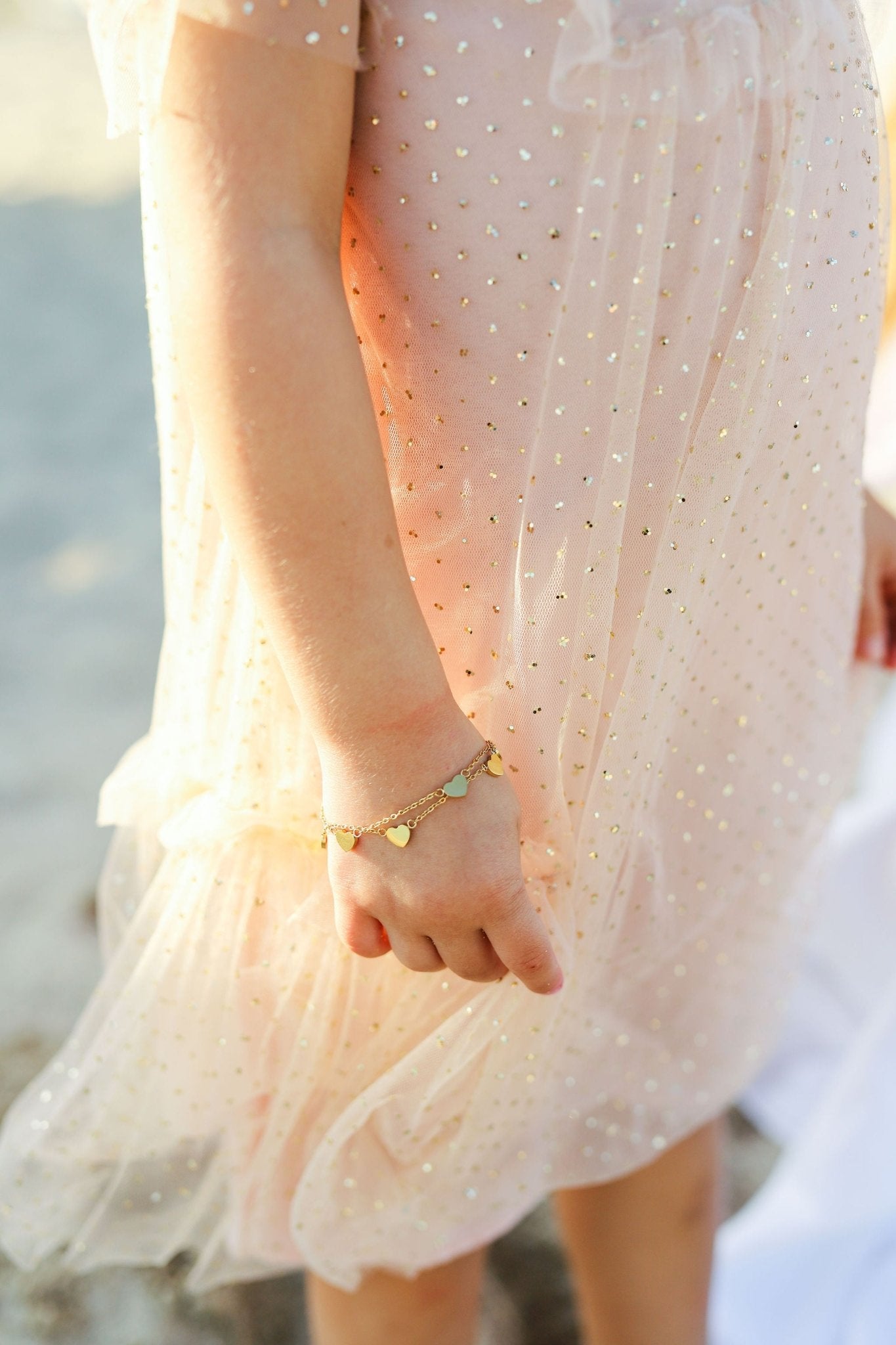 Double Chain Heart Bracelet - NOA -
