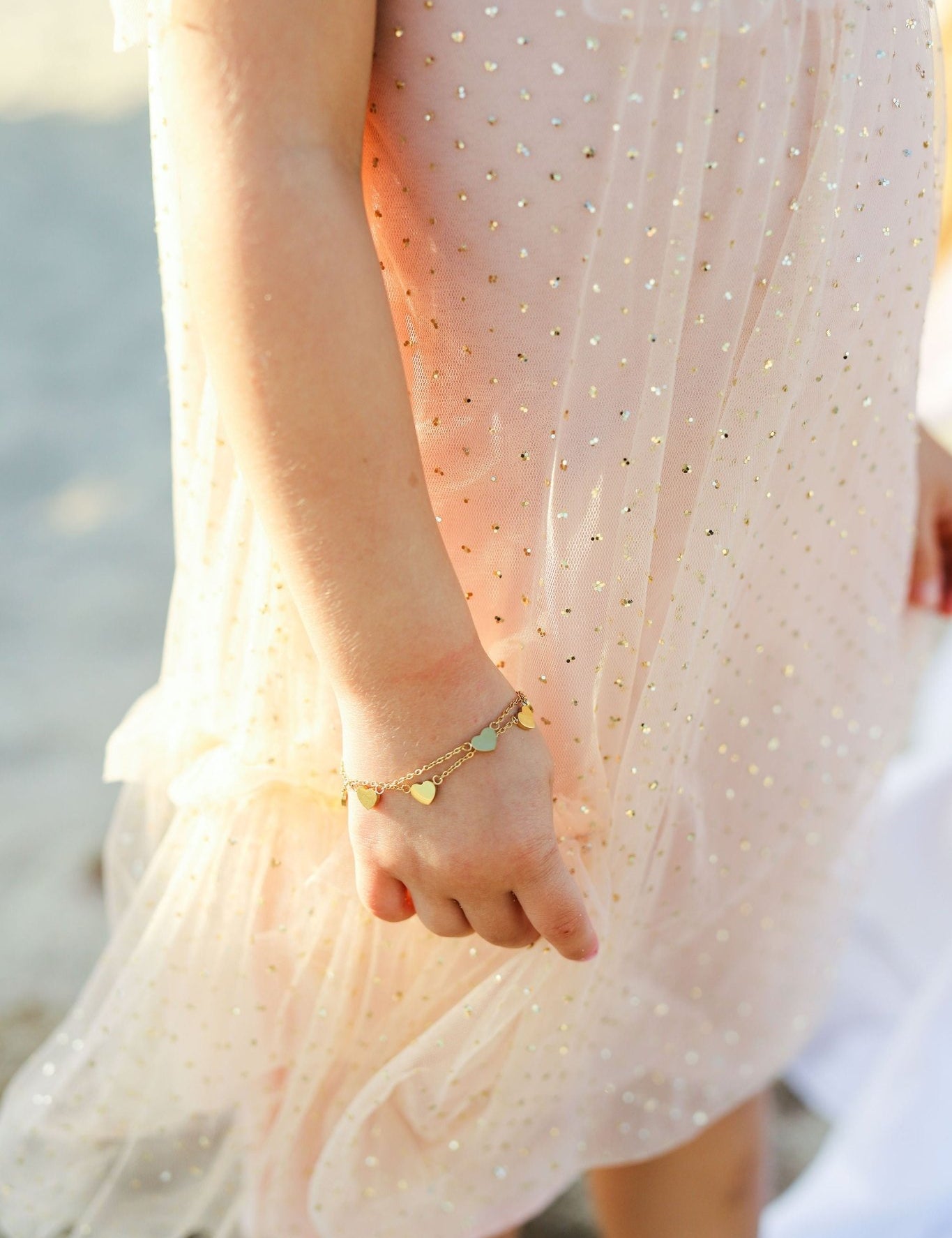 Double Chain Heart Bracelet - NOA -