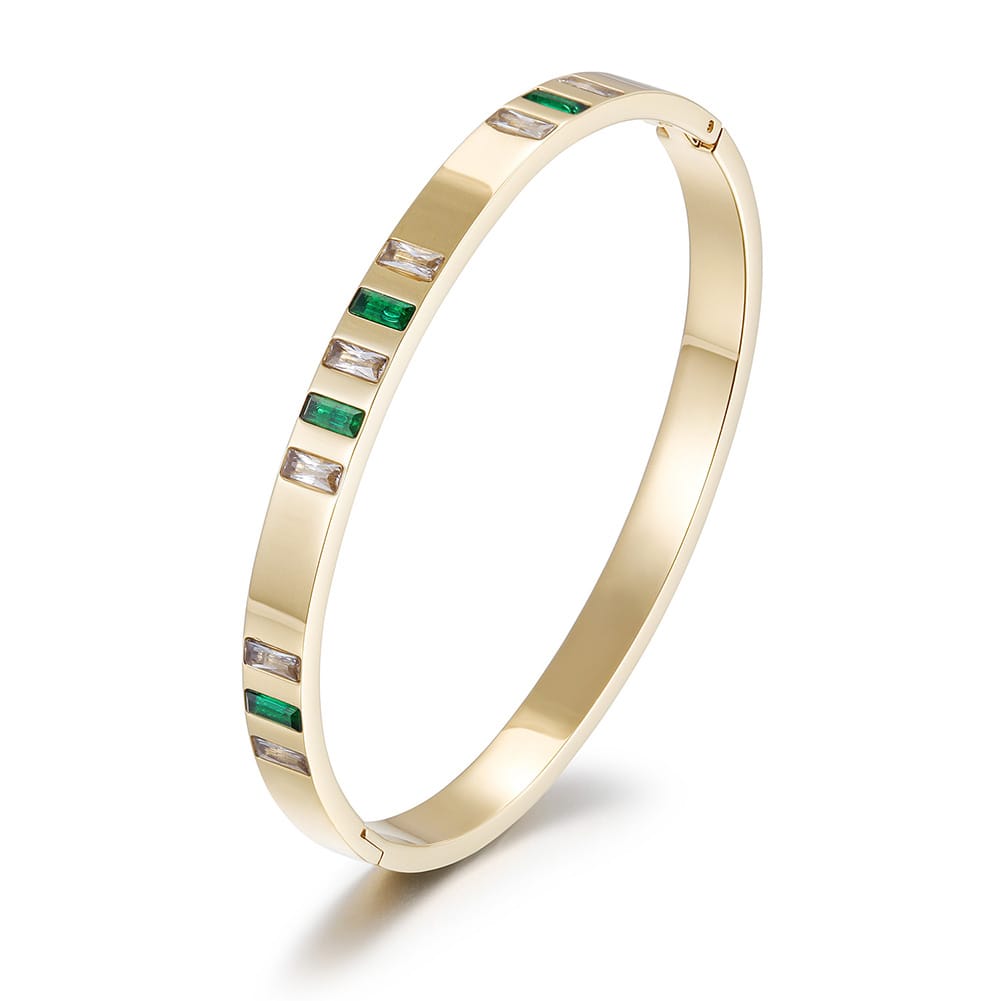 Esmeralda II - Emerald Bangle - NOA - Bracelet
