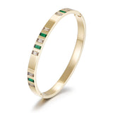 Esmeralda II - Emerald Bangle - NOA - Bracelet