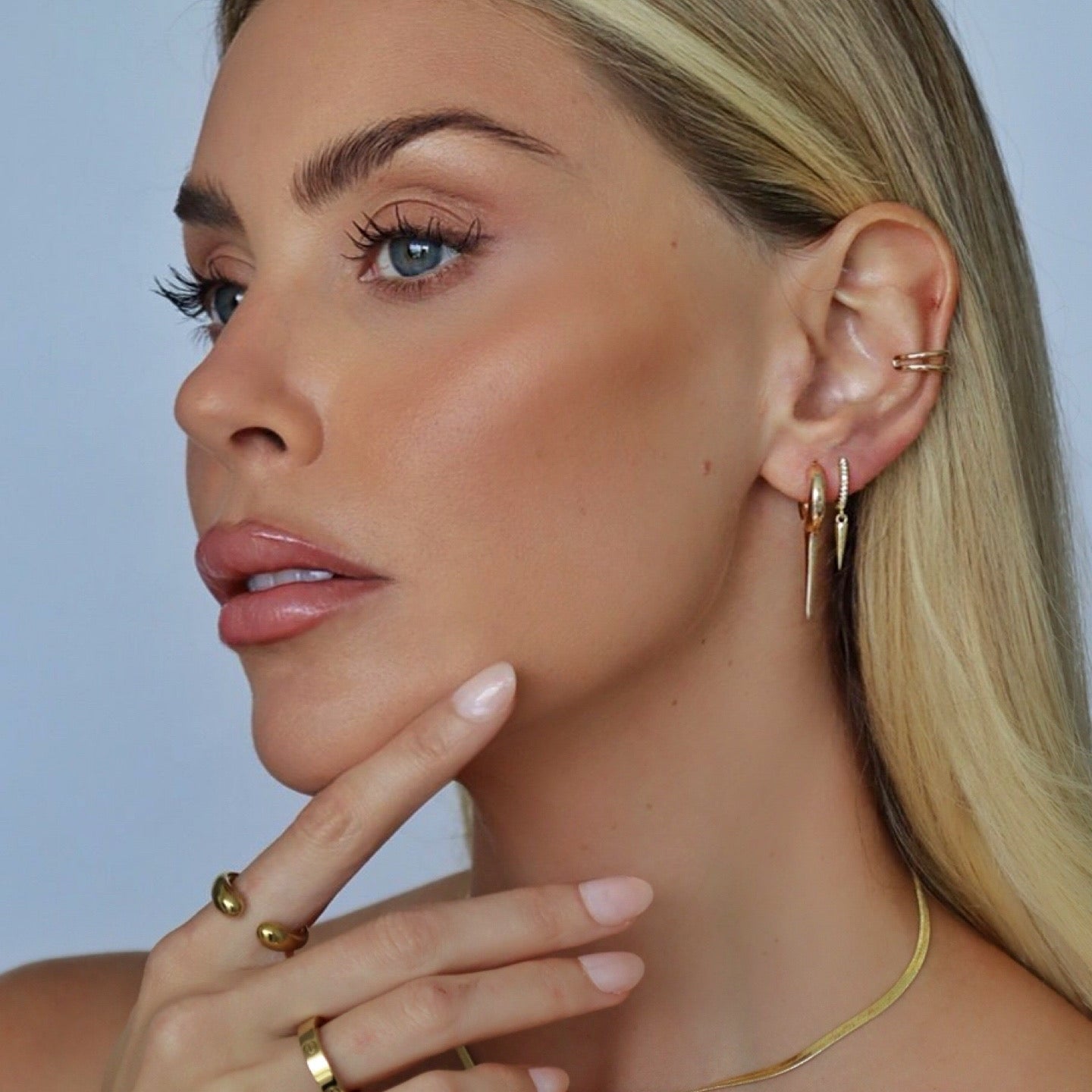 GAIA SPIKE EARRINGS - NOA -