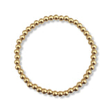 Gold Bead Elastic Bracelet - NOA - Bracelet