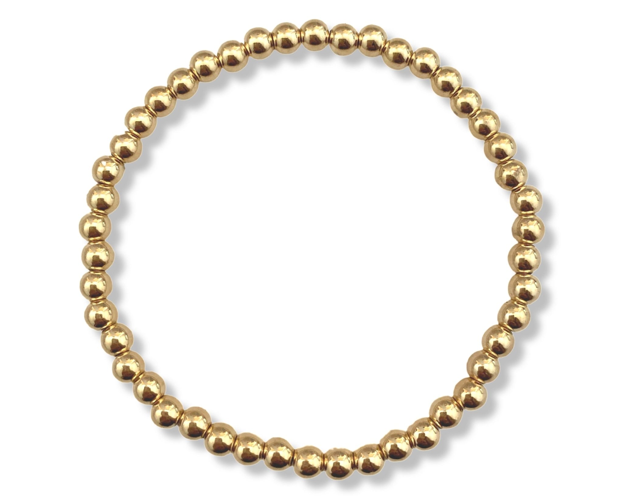 Gold Bead Elastic Bracelet - NOA - Bracelet