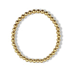 Gold Bead Elastic Bracelet - NOA - Bracelet