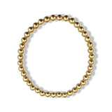Gold Bead Elastic Bracelet - NOA - Bracelet