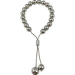 Gold Bead Tassel Bracelet WHITE Gold - NOA - Bracelet